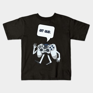 Git Gud Talking Game Controller Kids T-Shirt